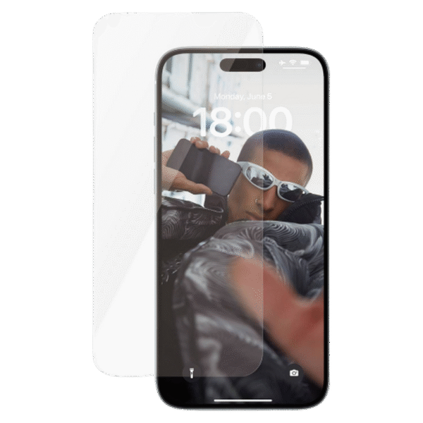 Sticlă de protecție PanzerGlass SAFE. UWF for iPhone 15 Plus, Transparent