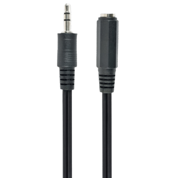 Cablu audio Cablexpert CCA-423-3M, 3.5mm 3-pin (F) - 3.5mm 3-pin (M), 3m, Negru
