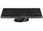 Set Tastatură + Mouse A4Tech FG1010S, Fără fir, Gri - Image 2