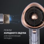 Uscător de păr Polaris PHD 2090ACi Tourmaline PROF, 2000 W, Gri - Image 8