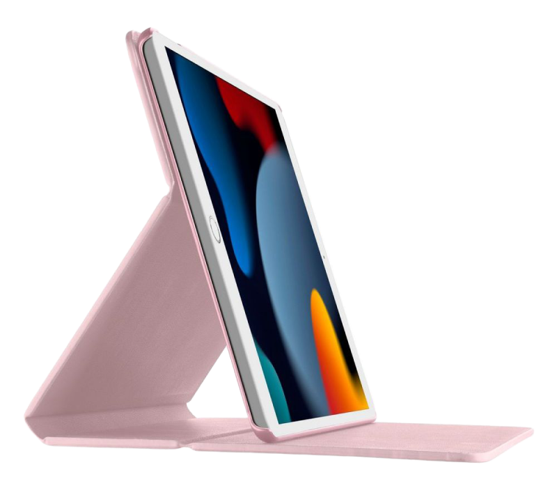 5a2164a9-422b-42fd-8b1f-76fbe0272536 Husă pentru tabletă Cellularline Folio - iPad 10.2", Piele artificială, Roz - Image 1