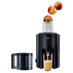 Storcător de fructe și legume BRAUN Multiquick 3, Negru - imagine 4