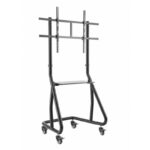 Suport TV Mobil Reflecta TV Stand 105P-Shelf, Negru - Image 8