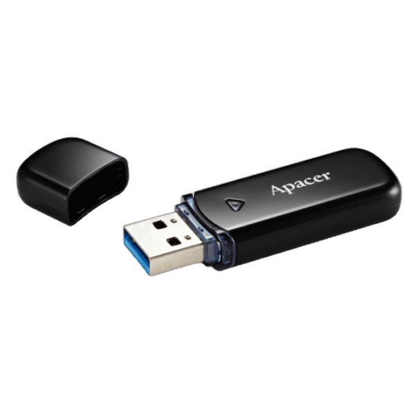 Memorie USB Apacer AH355, 64GB, Negru