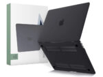 Husă pentru laptop Tech Protect Smartshell Macbook Air 13 (2018-2020), 13.3", Policarbonat, Negru mat - Image 4