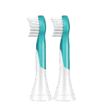 Duză pentru periuța de dinți electrică PHILIPS Sonicare For Kids, Turcoaz / Alb - Image 2