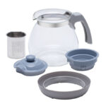 Ceainic cu infuzor RESTO 90510, 1.2L, Gri - Image 17