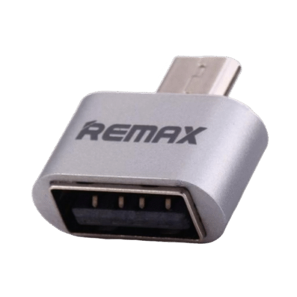 Adaptor USB Remax RA-OTG, Micro-USB/USB Type-A (F), Argintiu