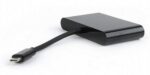 Adaptor Video Cablexpert A-CM-VGA3in1-01, Type-C - , 0,15m, Negru - Image 4