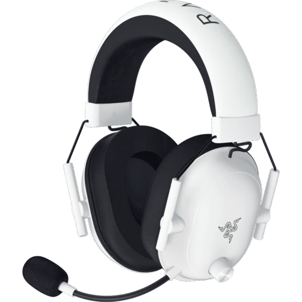 Căști gaming Razer BlackShark V2 HyperSpeed, Fără fir/Cu fir, Alb