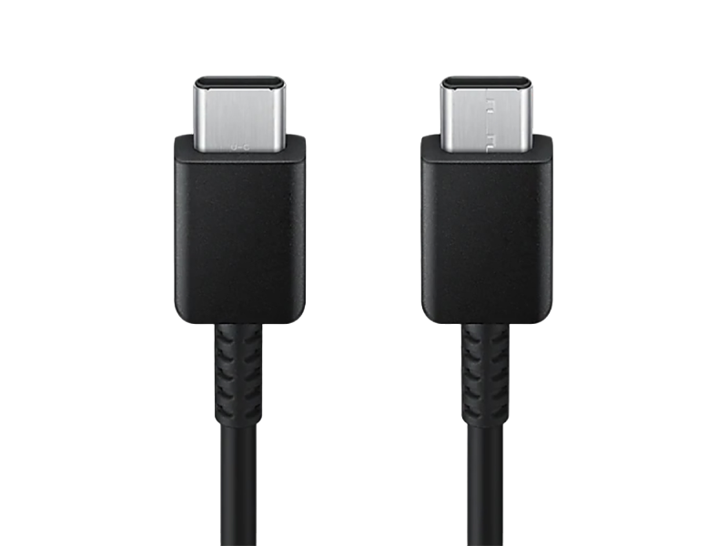 5f642d85-2dda-49e1-8224-281e0a21e781 Cablu încărcare și sincronizare Samsung USB-C to USB-C Cable 3A, USB Type-C/USB Type-C, 1,8m, Negru - Image 1