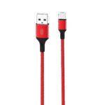 Cablu încărcare și sincronizare XO NB143, Micro-USB/USB Type-A, 2m, Roșu
