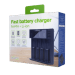 Încărcător Acumulatori Energenie BC-USB-02, Negru - Image 6