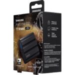 SSD portabil extern Samsung Portable SSD T7 Shield, 4 TB, Negru (MU-PE4T0S/WW) - imagine 7