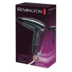 Uscător de păr compact Remington Compact D5000, 1800 W, Negru - Image 4