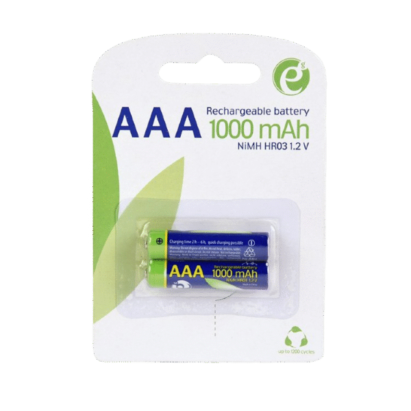 Acumulatori Energenie EG-BA-AAA10-01, AAA, 1000mAh, 2buc.