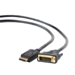 Cablu Video Cablexpert CC-DPM-DVIM-3M, DisplayPort (M) - DVI-D (M), 3m, Negru - imagine 5