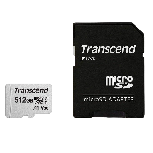 6239b3d4-1629-4929-a5b2-ec25bd5d626e Card de Memorie Transcend MicroSDXC Class 10, 512GB (TS512GUSD300S-A) - Image 1