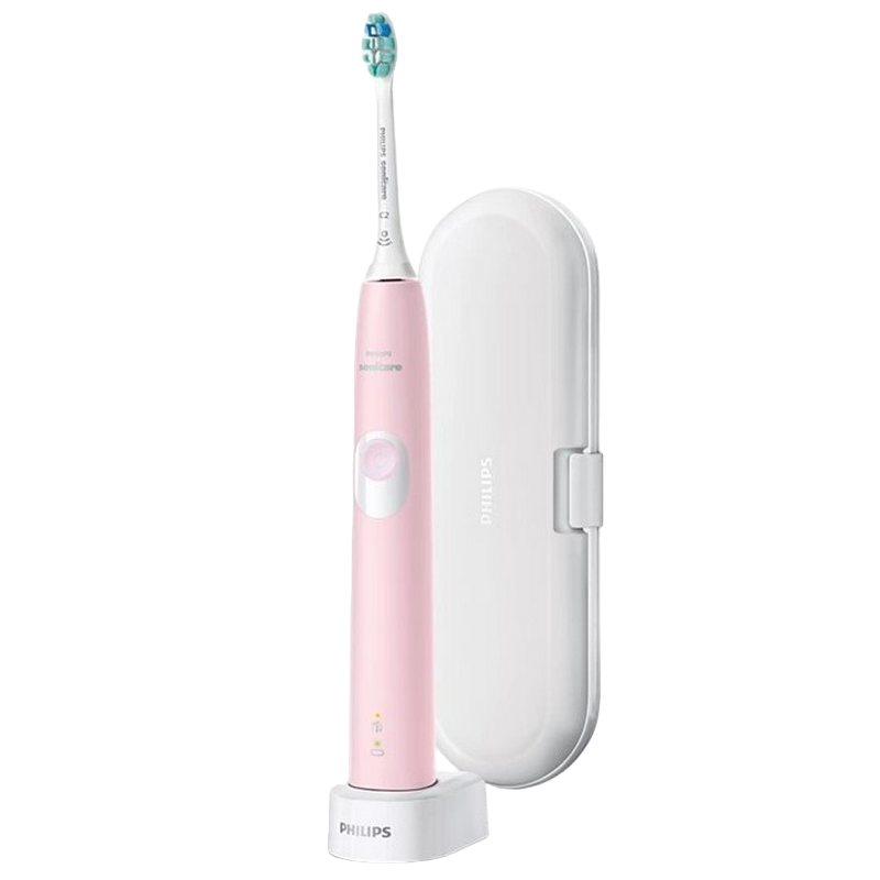 6278a0c2-cf7d-443a-a703-ee870bdd7714 Periuța de dinți electrică sonică PHILIPS HX6806/03, Roz - Image 1