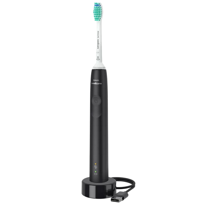 62e0eb03-6ca3-478f-92f3-d56ea3fb92a7 Periuța de dinți electrică sonică PHILIPS HX3671/14, Negru - Image 1