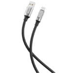 Cable de date XO NB251, USB Type-A/micro-USB, 1m, Negru - Image 2