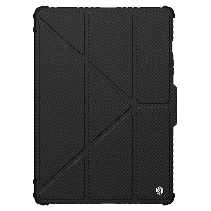 6530aa91-8a7e-406f-953f-c138e3704dd7 Husă tip carte Nillkin Samsung Galaxy Tab S9/S9 FE Bumper Pro Case, Negru - Image 1