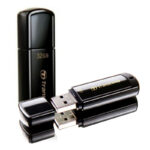 Memorie USB Transcend JetFlash 350, 32GB, Negru - imagine 9
