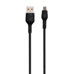 Cablu încărcare și sincronizare XO NB55, USB Type-A/micro-USB, 1m, Negru