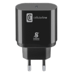 Încărcător Cellularline USB-C Charger 25W, Negru