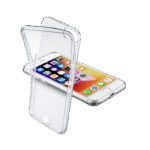 Husă Cellularline Clear Touch - iPhone SE (2020)/8/7, Transparent