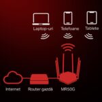 Router fără fir MERCUSYS MR50G, Negru - imagine 11