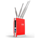 Router fără fir Netis WF2681, Roșu - imagine 4