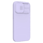 Husă Nillkin iPhone 13 Pro Max, CamShield Silky Silicone, Misty Purple - Image 4
