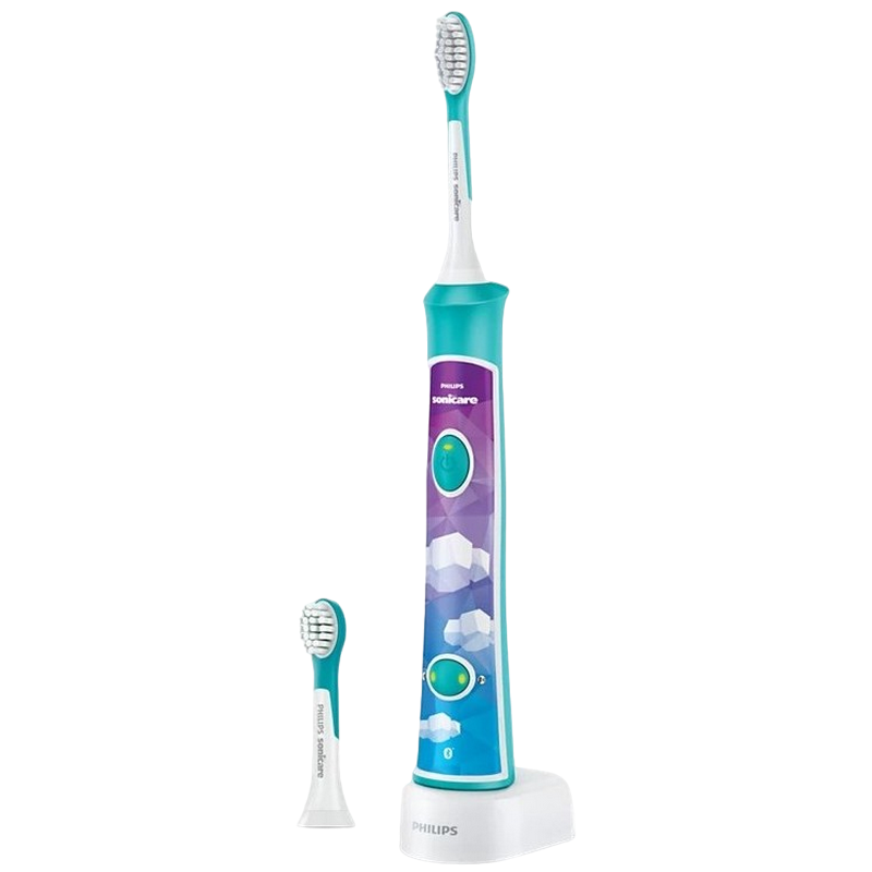 6b1fa307-4501-4862-951e-b91e99c2f500 Periuța de dinți electrică sonică PHILIPS Sonicare For Kids HX6322/04, Turcoaz - Image 1