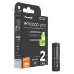 Baterii Panasonic BK-3HCDE/2CP, AA, 2500mAh, 2 buc. - imagine 4