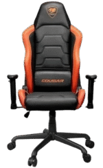 Scaun Gaming Cougar Armor Air, PVC Piele, Portocaliu