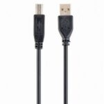 Adaptor USB Cablexpert CCP-USB2-AMBM-1M, USB Type-A/USB Type-B, 1m, Negru - Image 2