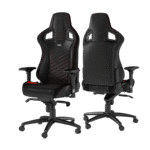 Scaun Gaming Noblechairs Epic, PU Piele, Negru/Rosu - Image 29
