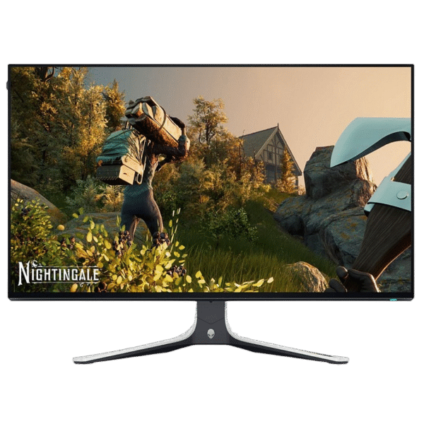27" Monitor Gaming DELL AW2723DF,  2560x1440 WQHD, Alb | Negru