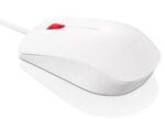 Mouse Lenovo Essential USB, Alb - imagine 3