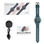 Ceas inteligent Globex Aero, 45mm, Albastru - Image 4