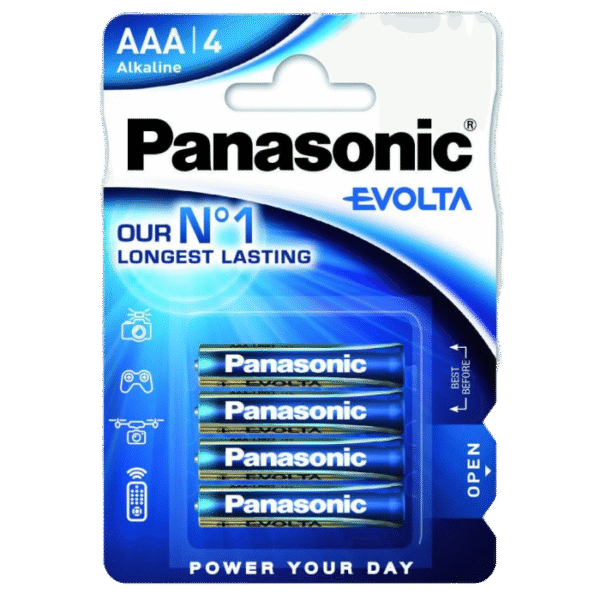 Baterii Panasonic LR03EGE, AAA, 4buc.