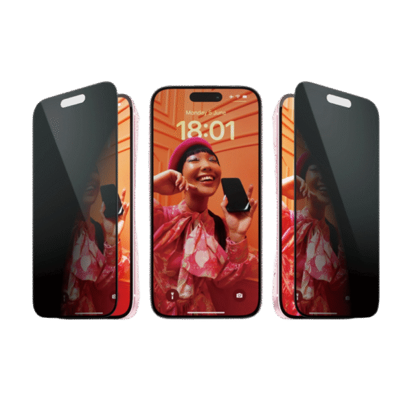 Sticlă de protecție PanzerGlass iPhone 15 UWF Privacy wA, Transparent
