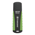 Memorie USB Transcend JetFlash 810, 64GB, Negru/Verde