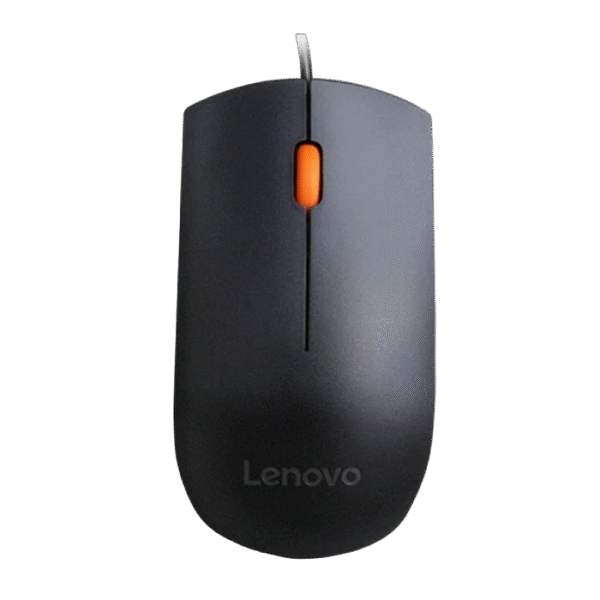 Mouse Lenovo 300 USB, Negru