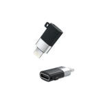 Adaptor USB XO NB149B, micro-USB (F)/Lightning, Negru - Image 2