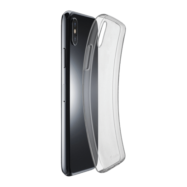 Husă Cellularline Fine - iPhone XS/X, Transparent