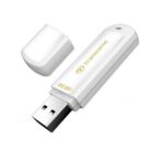 Memorie USB Transcend JetFlash 730, 64GB, Alb - imagine 5