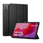 Tablet Case Book PU Leather for Lenovo Tab M11 (TB330XU)  (11"), Black