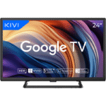 24" LED SMART TV KIVI 24H710QB, 1366x768 HD, Google TV, Negru